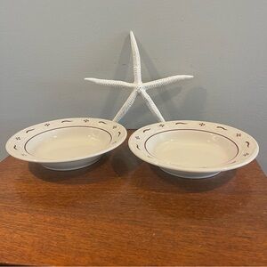 Longaberger Woven Traditions Soup Bowls 2